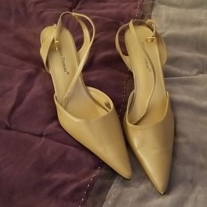 Tan shoes